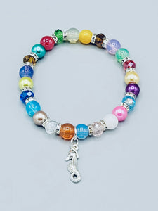 Multicolor Seahorse Bracelet