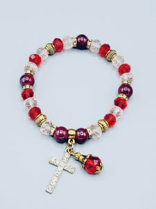 Red Cross Bracelet