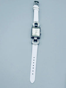 White Square-Shaped Watch