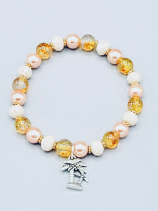 Orange Palm Bracelet