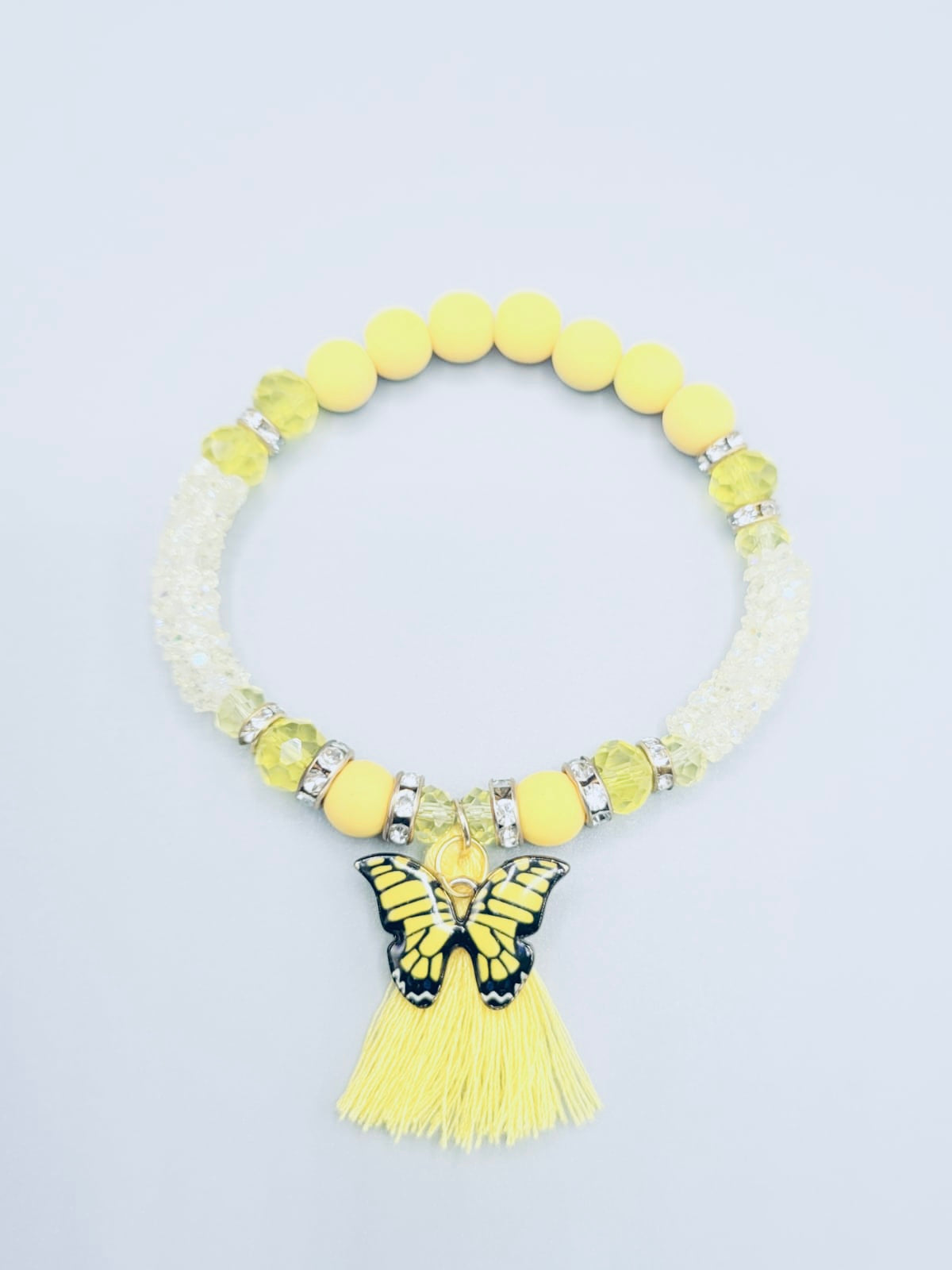 Yellow Butterfly Bracelet