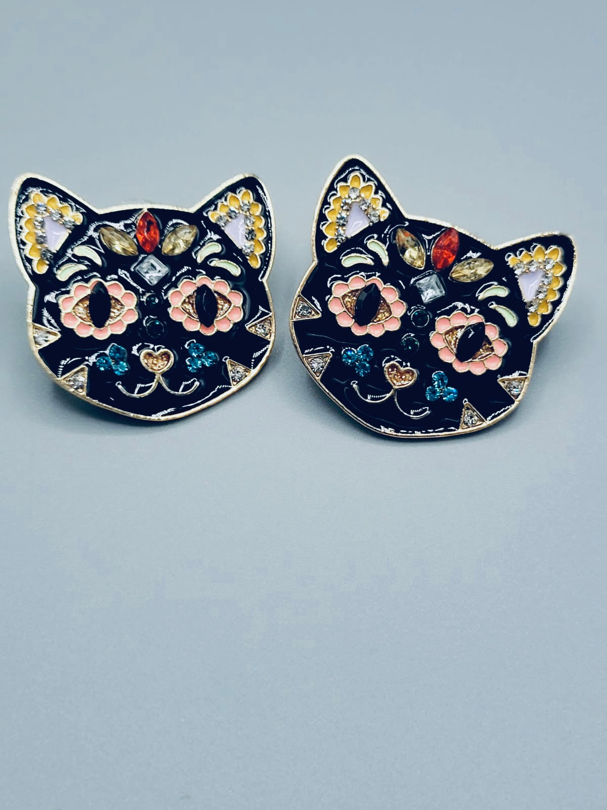 Black Cats Earrings