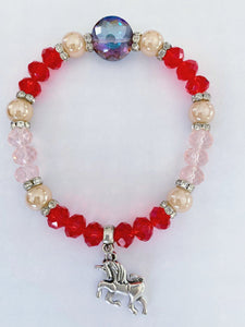 Crystal Unicorn Bracelet