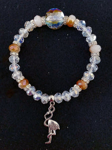 Flamingo Crystal Bracelet