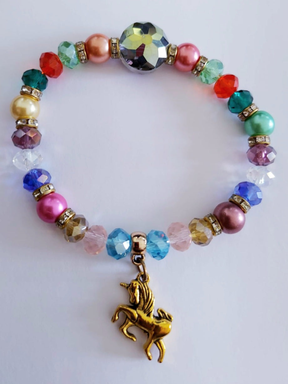 Crystal Unicorn Bracelet