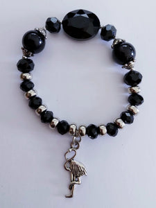 Black Flamingo Bracelet