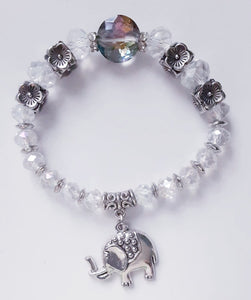 Crystal Elephant Bracelet