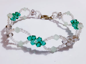 Six Bicone Bracelet (Swarovski)