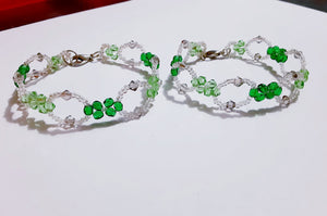 Six Bicone Bracelet (Swarovski And Crystal Checo)