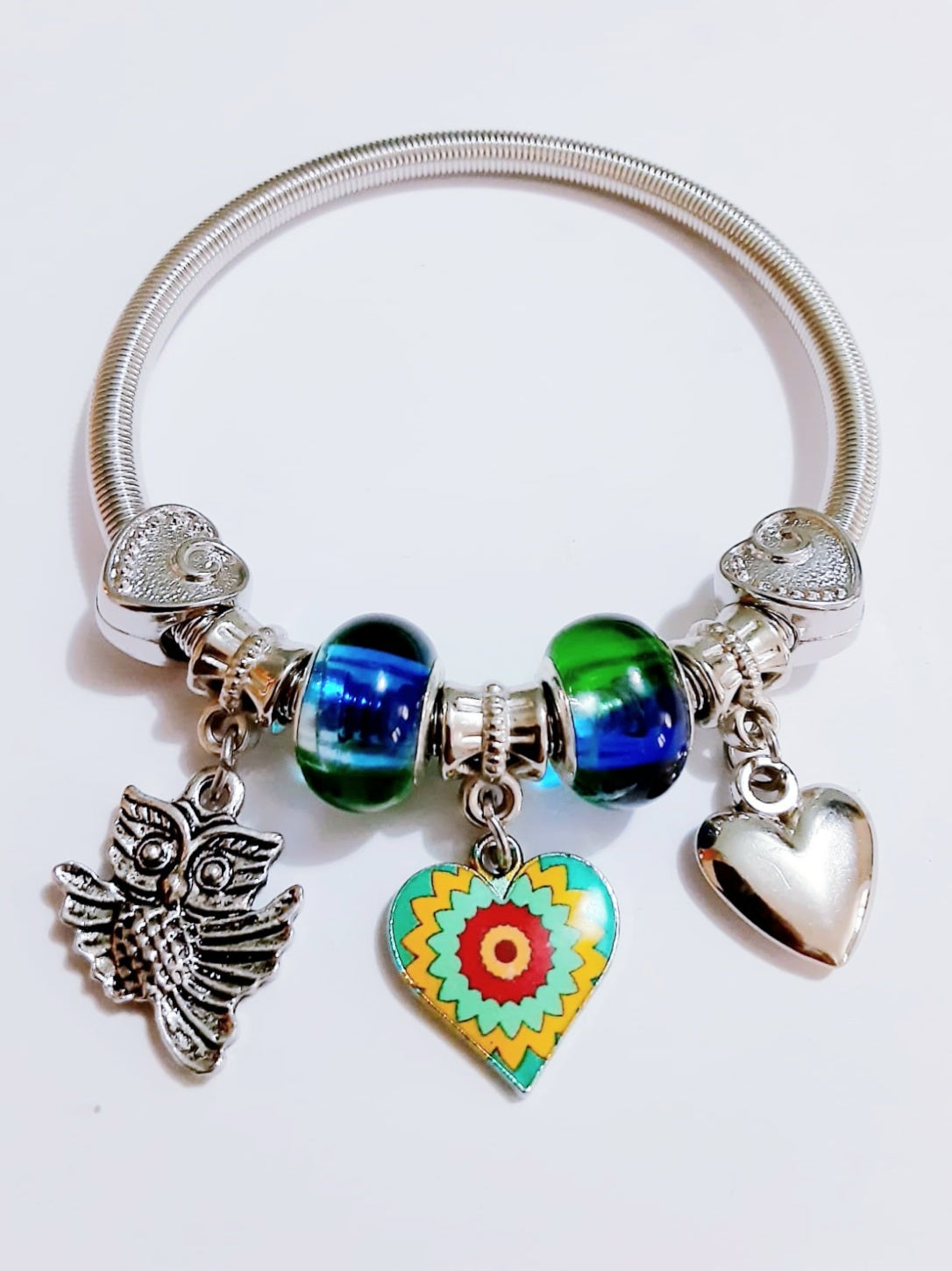 Owl Bangle Bracelet