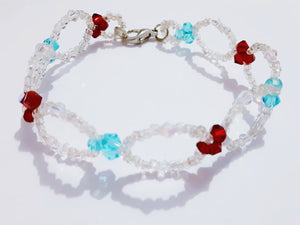 Three Bicone Bracelet (Swarovski)