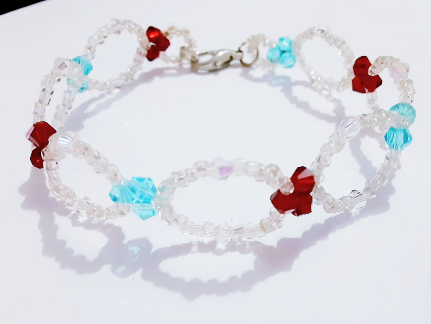 Three Bicone Bracelet (Swarovski)