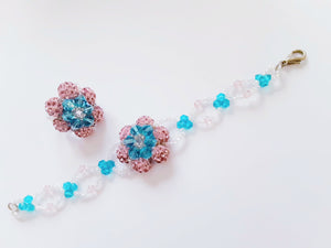 Three Bicone Flower Set