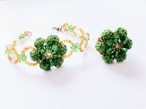 Three Bicone Flower Set