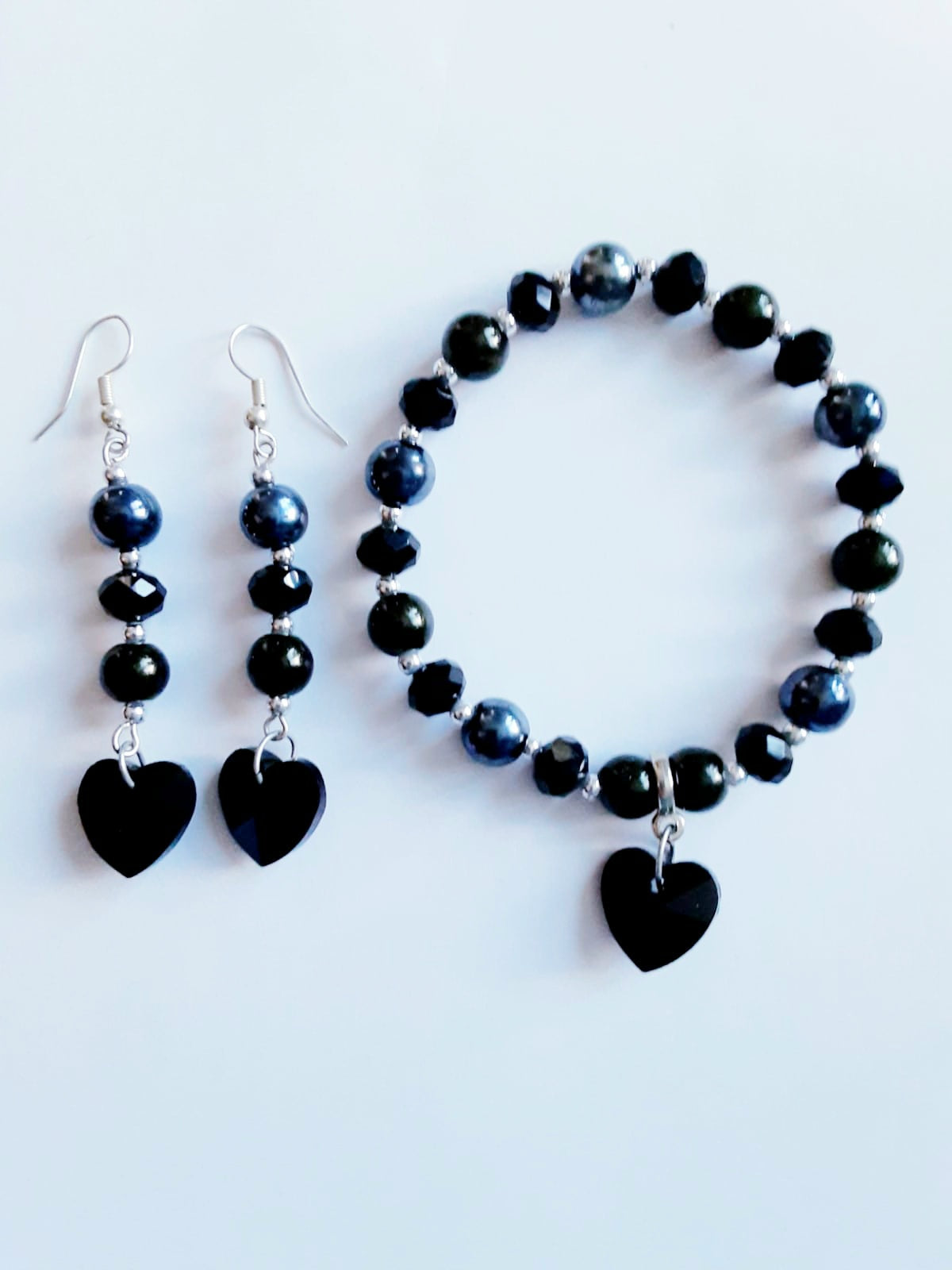 Black Heart 2PCS Set