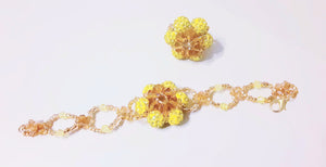 Three Bicone Flower Set