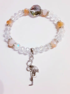 Flamingo Crystal Bracelet