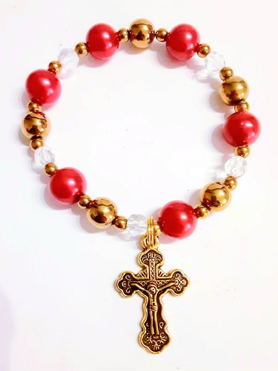 Red Cross Bracelet