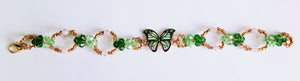 Green Butterfly Bracelet