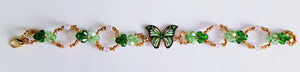 Green Butterfly Bracelet