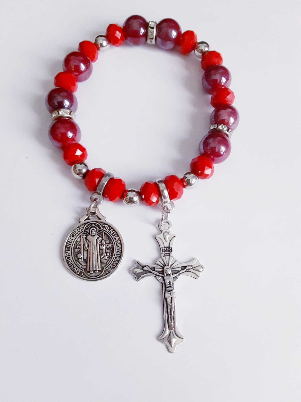 Red Cross Bracelet