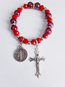 Red Cross Bracelet