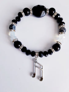 Black Music Sing Bracelet