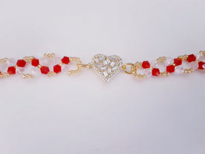 Red Heart Bracelet