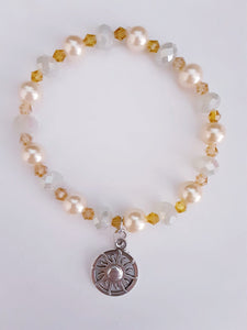 Cream Sun Bracelet