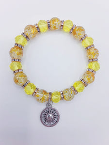 Yellow Sun Bracelet