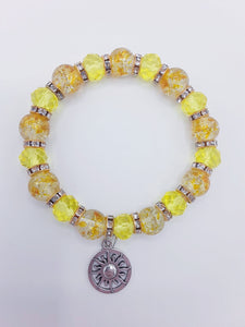 Yellow Sun Bracelet