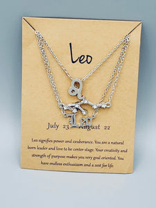 Leo Zodiac Sign Necklaces