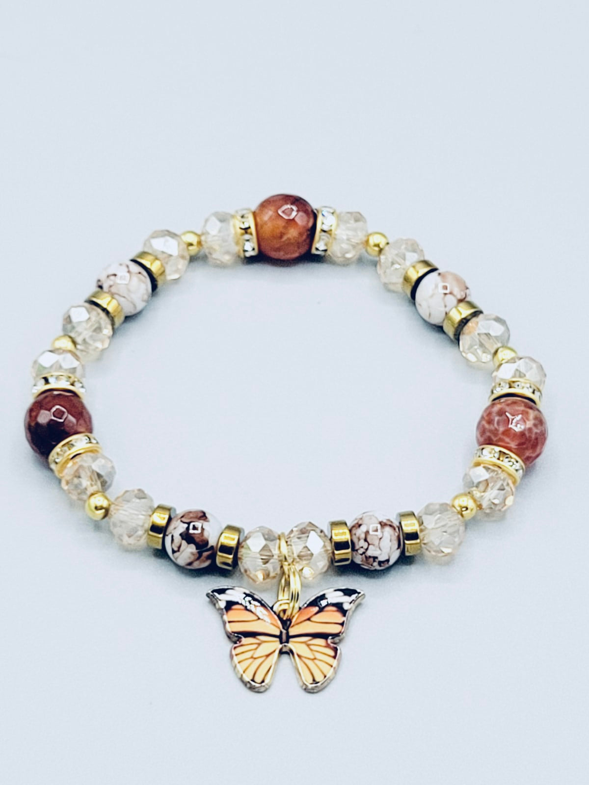 Brown Butterfly Bracelet