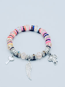 Light Pink Wings Bracelet