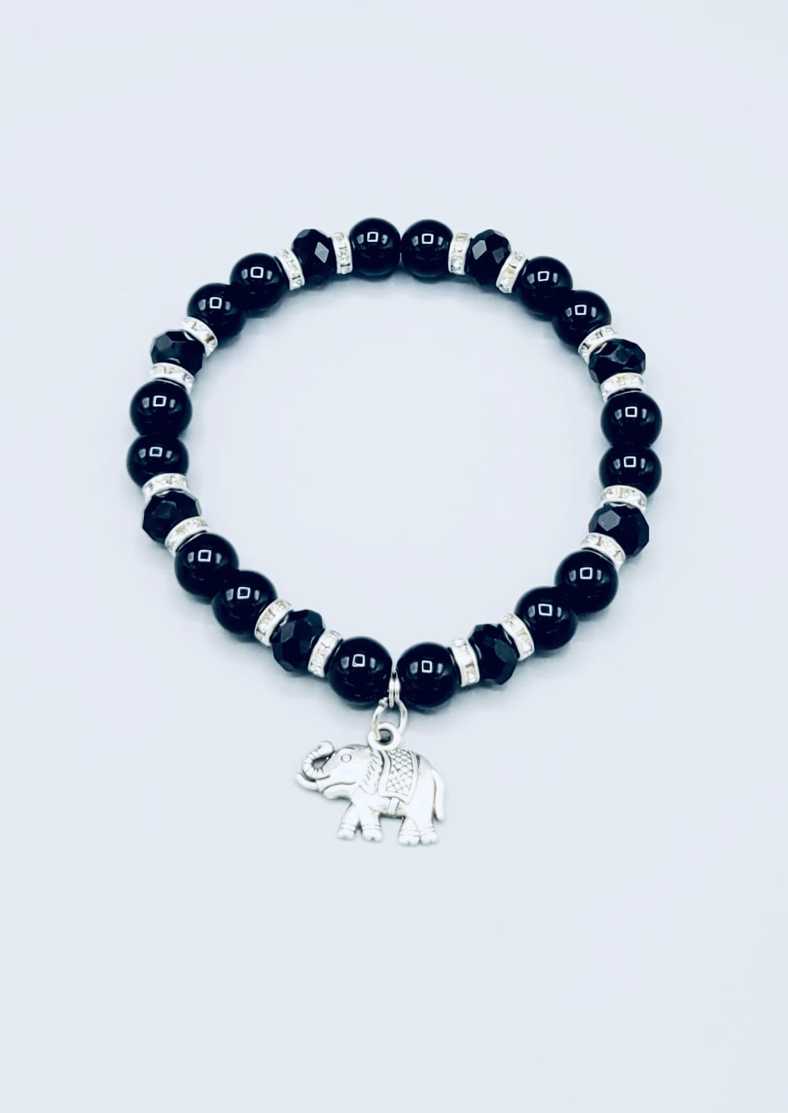 Black Elephant Bracelet