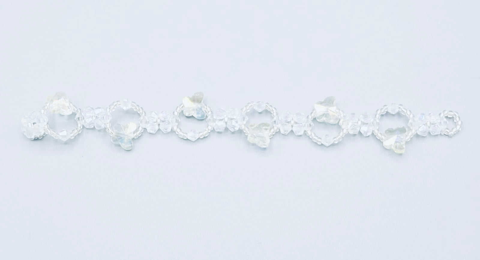 Clear Butterfly Bracelet