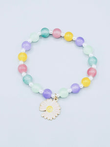 Multicolor Daisy Flower Bracelet