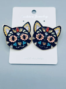 Black Cats Earrings