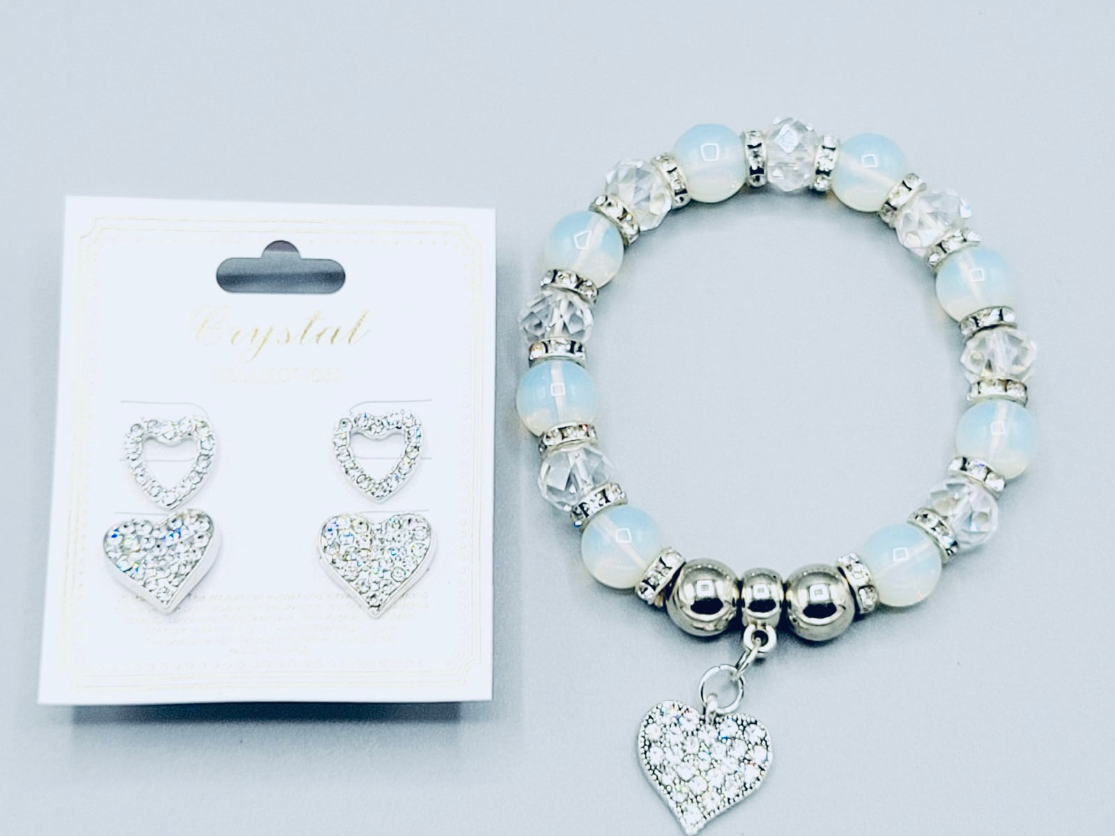 Opal Heart Set