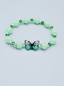 Green Butterfly Bracelet