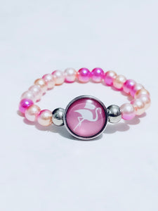 Pink Flamingo Bracelet