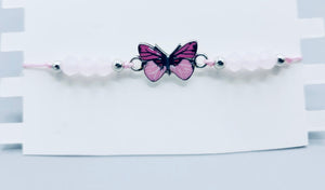 Light Pink Butterfly Bracelet